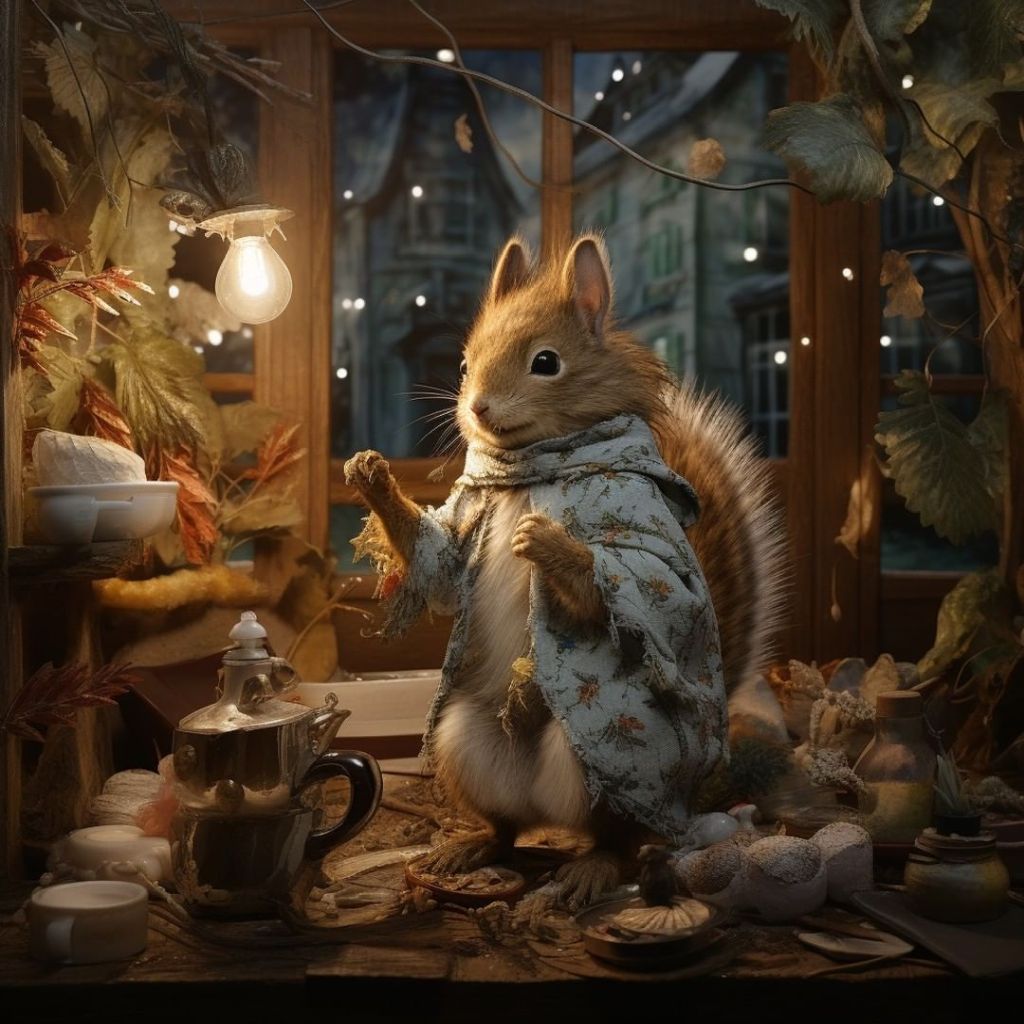 Autumn Whiskers and Warmth